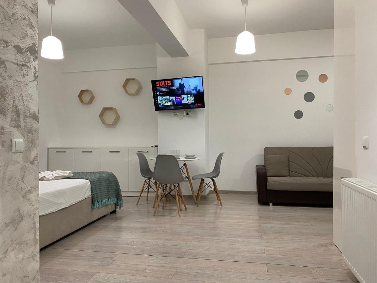 Studios & Apartments Palas By Glam At Lazar Towers Iasi Exteriér fotografie